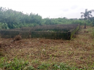 Standard Half A Plot Of Land With Foundation At Idimu Ejigbo Estate. Lagos Mainland  1 Plot of Land for Sale Ejigbo Lagos Vetra  Property