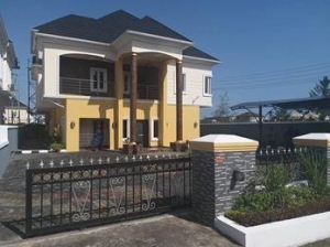  Exquisitely Finished Brand New 7 Bedroom Detached Duplex Located In A Highly Guarded Estate With Industrial Water Treatment. 7 bedroom Detached Duplex for Sale Lekki Lagos Vetra  Property