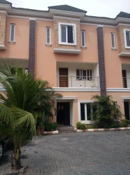 Fully Serviced 4 Bedrooms With A Bq At Osapa Semi-Detached Duplex for Rent Lekki Lagos Vetra  Property