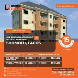 Own A Unit Of Apartment With Ease For 15years And Receive Rental Income Paid To You For This Period  Flat for Sale Shomolu Lagos Vetra  Property