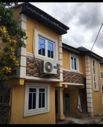 For Sale:: A Storey Building Consisting Of 11 Nos Unit Of Room Self Contain And 1 Unit Of Mini Flat ,fully Furnished With Ac Installed, Situated In Abule Oja , Yaba. Title: Registered Deed. Price: 70million Naira.  House for Sale Yaba Lagos Vetra  Property