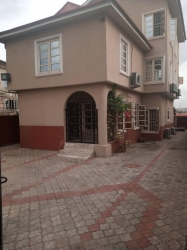 For Sale 5 Bed Room Fully Detached With A Room Bq In An Estate At Maryland Title: C Of O Price 90million Naira .  5 bedroom Detached Duplex for Sale Maryland Lagos Vetra  Property