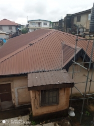 Full Plot Of Land For Sale With A Building Bungalow On It. (40m Asking) 1 Plot of Land for Sale Ogba Lagos Vetra  Property
