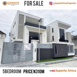 Executive Luxury 5 Bedroom Detached Duplex With 2bq. 5 bedroom Detached Duplex for Sale Lekki Lagos Vetra  Property