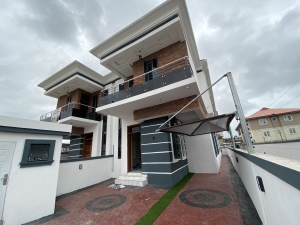 Newly Built 4 Bedrooms Semi-detached Houses,  4 bedroom Semi-Detached Duplex for Sale Lekki Lagos Vetra  Property