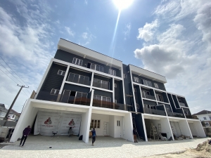 Brand New 4 Bedrooms Terrace Houses 4 bedroom Terraced Duplex for Sale Lekki Lagos Vetra  Property