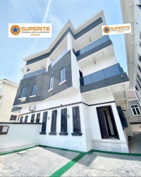4 Bedroom Semi Detached Triplex With A Bq.  4 bedroom Semi-Detached Duplex for Sale Lekki Lagos Vetra  Property