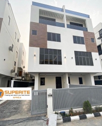 Executive 5 Bedrooms Semi Detached Duplex With An Elevator. 5 bedroom Semi-Detached Duplex for Sale Ikoyi Lagos Vetra  Property