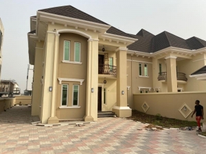 5bedroom Semi Detached Duplex With Bqew Built Luxurious  5 bedroom Semi-Detached Duplex for Rent Lekki Lagos Vetra  Property
