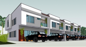 Off Plan Sales 4 Units Of Four Bedroom Terraces With A Room Bq At Gbagada Phase 2 Title C Of O Price : 55m Offplan Price, 65m Upon Completion 4 bedroom Terraced Duplex for Sale Gbagada Lagos Vetra  Property
