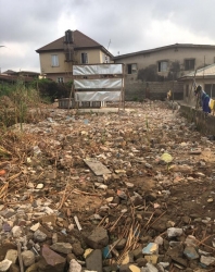  A Full Plot (557sqm) Bare Land Located Off Ajibola Cresent Street Alapere With Receipt And Survey Is Available For Outright Sale. Price: 12m Asking 557 Meter Square of Land for Sale Ketu Lagos Vetra  Property