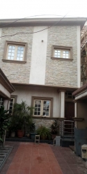 3 Bedroom Fully Detached Duplex With A Room Boyz Quarter, Gate House, Fitted Kitchen, Pop And Good Finishes. The Compound Can Take Up To 3-4 Cars 75m Asking. Title Is C Of O 4 bedroom Detached Duplex for Sale Ogudu Lagos Vetra  Property