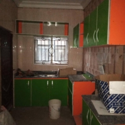 Newly Built Executive Lovely Sharp 2 Bedroom Apartment With Modern Facilities On A Good Environment Pay And Park In With Prepared Meter All Rooms En Suit With Upstairs 2 bedroom Flat for Rent Isolo Lagos Vetra  Property