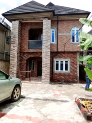 Newly Built Executive Lovely Sharp 2 Bedroom Apartment With Modern Facilities On A Good Environment Pay And Park In With Prepared Meter All Rooms En Suit  2 bedroom Flat for Rent Isolo Lagos Vetra  Property