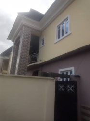 Executive Lovely Sharp 3 Bedroom Apartment With Modern Facilities On A Good Environment Pay And Park In With Prepared Meter All Rooms En Suit 3 bedroom Flat for Rent Isolo Lagos Vetra  Property