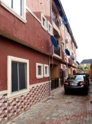 Executive Lovely Sharp 2 Bedroom Apartment With Modern Facilities On A Good Environment All Rooms En Suit With Prepared Meter Pay And Park In 2 bedroom Flat for Rent Isolo Lagos Vetra  Property