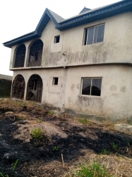 Standard Uncompleted 4 Nos Of 3 Bedroom On A Good Environment Close To The Road With Registered Title Fence With Gate 3 bedroom Blocks of Flats for Sale Ikotun Igando Lagos Vetra  Property