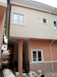 Newly Built Executive Lovely Sharp 2 Bedroom Apartment With Modern Facilities On A Good Environment Pay And Park In With Prepared Meter All Rooms En Suit 2 bedroom Flat for Rent Isolo Lagos Vetra  Property