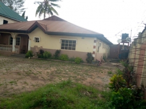 Executive Lovely Sharp 2 Bedroom Bungalow Setback On A Full Plot Of Land With Registered Title Fence With Gate On A Good Environment All Rooms En Suit House for Sale Ikotun Igando Lagos Vetra  Property