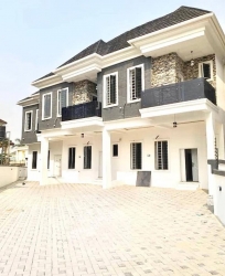 Newly Built 4 Bedroom Terrace Duplex With A Bq For Sale 4 bedroom Terraced Duplex for Sale Lekki Lagos Vetra  Property