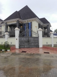 Newly Build Executive Decent 5 Bedroom Duplex On A Good Environment All Rooms En Suit With Registered Title Fence And Gate 5 bedroom Detached Duplex for Sale Isolo Lagos Vetra  Property