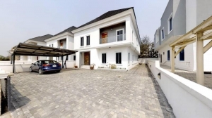Nicely Built 5 Bedroom Semi-detached Duplex With1 Room Bq 5 bedroom Semi-Detached Duplex for Sale Lekki Lagos Vetra  Property