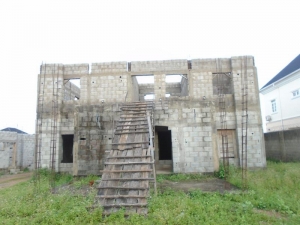 Uncompleted Fully Detached Duplex With 3 Sitting Rooms In An Estate For Sale  Detached Duplex for Sale Galadinmawa Abuja Vetra  Property