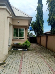 3 Bedroom Fully Detached Bungalow, With All Rooms Ensuite With Guest Toilet, Fenced Round With A Security Post In A Big Compound For Sale At Lugbe, Price 35m Asking 3 bedroom Detached Bungalow for Sale Lugbe Abuja Vetra  Property