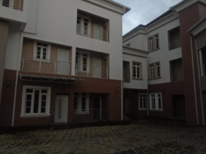 Nicely Finished 4bedroom Semi Detached Terrace Duplex With A Laundry And 3sitting Rooms With A Room B/q In A Big Compound For Rent. Rent 10m S/c2m 4 bedroom Detached Duplex for Rent Maitama Abuja Vetra  Property