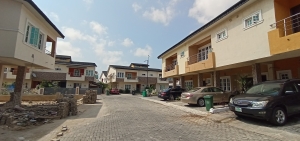 Beautifully Built Tastefully Finished Serviced 3bedroom Terrace Duplex With A Room Boy's Quarter 3 bedroom Terraced Duplex for Rent Lekki Lagos Vetra  Property