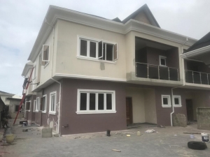 Massively Spacious 6rooms Semi Detached Duplex With 3 Rooms Bq 6 bedroom Semi-Detached Duplex for Rent Lekki Lagos Vetra  Property