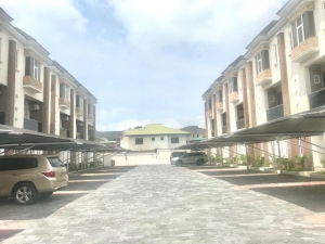 Newly Built Luxury 4 Bedroom Terrace Duplex Available In A Mini Estate 4 bedroom Terraced Duplex for Rent Victoria Island Lagos Vetra  Property