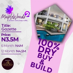Very Dry Land In Ibeju Lekki 10 Plots of Land for Sale Ibeju Lekki Lagos Vetra  Property