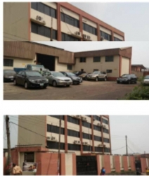 Industrial Building Good For Wearhouse Factory On 8253sqm.c Of O Warehouse for Sale Ikeja Lagos Vetra  Property