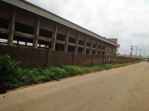 90% Completed, Standard Built Hall With 4 Room Self Con With 2 Sitting Room And Kitchen, Fenced And Gated.  Event Center for Sale Ibadan Oyo Vetra  Property