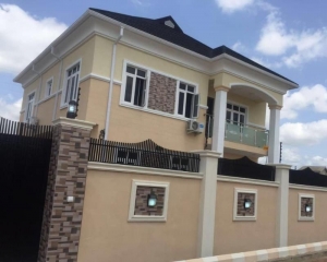 4 Bedroom Duplex At Emmanuel Estate, Ile Tuntun Off Nihort, Idi Ishin. Ibadan 4 bedroom Detached Duplex for Sale Afijio Oyo Vetra  Property