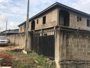 Carcass 4nos Of 3bedroom Flat House for Sale Ikeja Lagos Vetra  Property