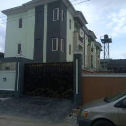 A Block Of 3 Units 3bedroom Terrace Apartment With A Bq. 3 bedroom House for Sale Surulere Lagos Vetra  Property