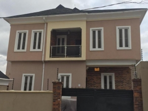 A Wing Of 4 Bedroom Duplex With A Room Bq Self Compound At Ikeja 4 bedroom House for Sale Ikeja Lagos Vetra  Property