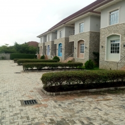 A Tastefully Finished Serviced Brand New 3bedroom Terrace Duplex With 1bq 3 bedroom Terraced Duplex for Rent Katampe Ext Abuja Vetra  Property