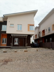 A Very Good 4bedroom Terrace Duplex Carcass For Sale In Lifecamp District 4 bedroom Terraced Duplex for Sale Life Camp Abuja Vetra  Property
