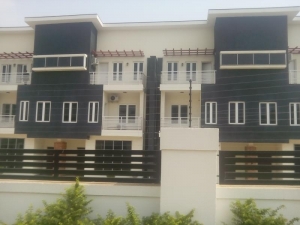 A Tastefully Finished Brand New 4 Bedroom Terrace Duplex With 1 Room Bq  4 bedroom Terraced Duplex for Sale Guzape Abuja Vetra  Property