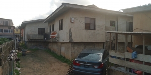  Dilapidated Block Of 4 Unit Of 3 Bedroom Flat 648 Meter Square of Land for Sale Gbagada Lagos Vetra  Property