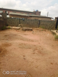 A Plot Measuring 50ft By 80ft With Fence And Gate Suitable For Residential Or School 4,000 Foot Square of Land for Sale Ikotun Igando Lagos Vetra  Property