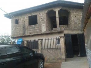 Solid Completed 4bedroom Ground Floor And Almost Completed 2units Of 2bedroom Upstair Blocks of Flats for Sale Ikotun Igando Lagos Vetra  Property