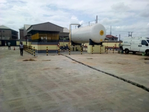 Functional Gas Station With Capacity Of 52000litre Storage On 3and Half Plot Factory for Sale Ifo Ogun Vetra  Property