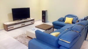 Newly Refurbished Fully Furnished Luxury 3 Bedroom And Fully Serviced Upper Floor Apartment With Air Conditioning , Fully Fitted Kitchen  3 bedroom Flat for Rent Lekki Lagos Vetra  Property