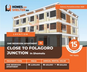 Own A Unit Of Apartment And Start Recieving Rental Returns For 15 Years!!! Self Contain for Sale Shomolu Lagos Vetra  Property
