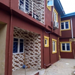 Executive Standard Lovely And Decent Newly Built 2bedroom Flat All Rooms Ensult At Shomolu Very Lovely Environment Security Wise Price:700k A Year Rent 2 bedroom Flat for Rent Shomolu Lagos Vetra  Property