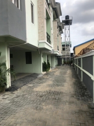 Executive Brand New Lovely 3bedroom Terrace + Bq In An Estate Off Ogunlana Drive Surulere. Just 3 Occupants In The Compound. One Gone, 2 Left. Self Service. Price: N48million And N46million Respectively Terraced Duplex for Sale Surulere Lagos Vetra  Property